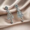CZ Stone with American Diamond Drop Earring