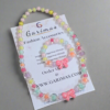 Girls Multicolor beaded Necklace with Bracelet